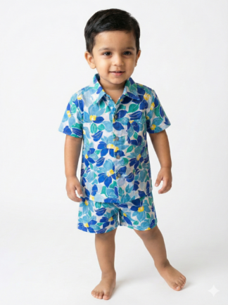 Firozi blue coord set