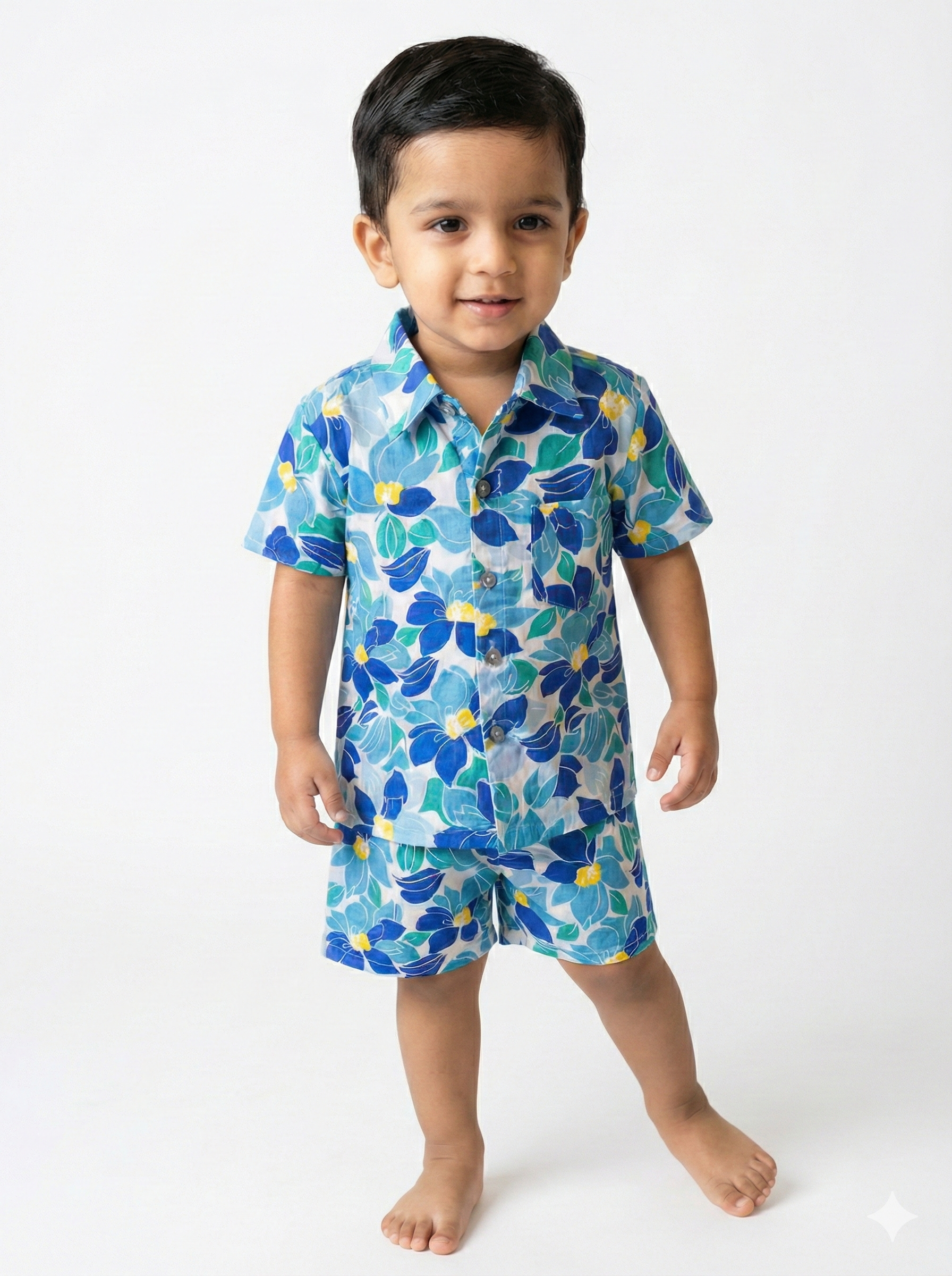 Firozi blue coord set