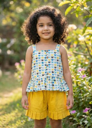 Whale Print Short Set