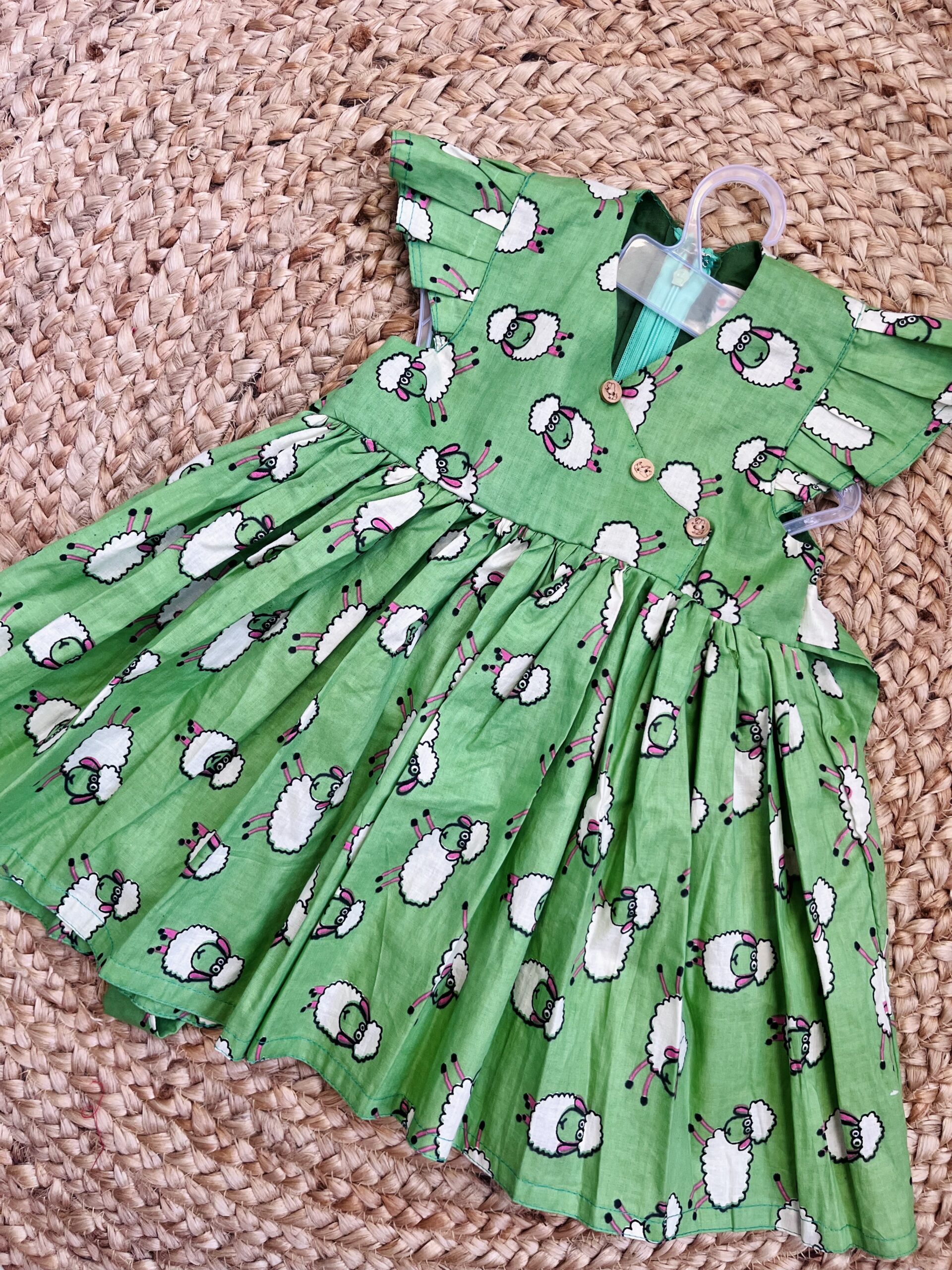 Green Sheep Frock - Image 3