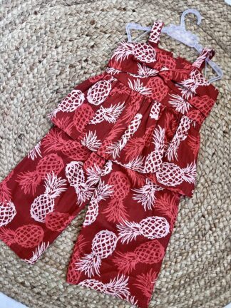 Pineapple Printed Plazo Set