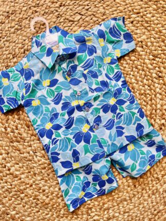 Firozi blue coord set