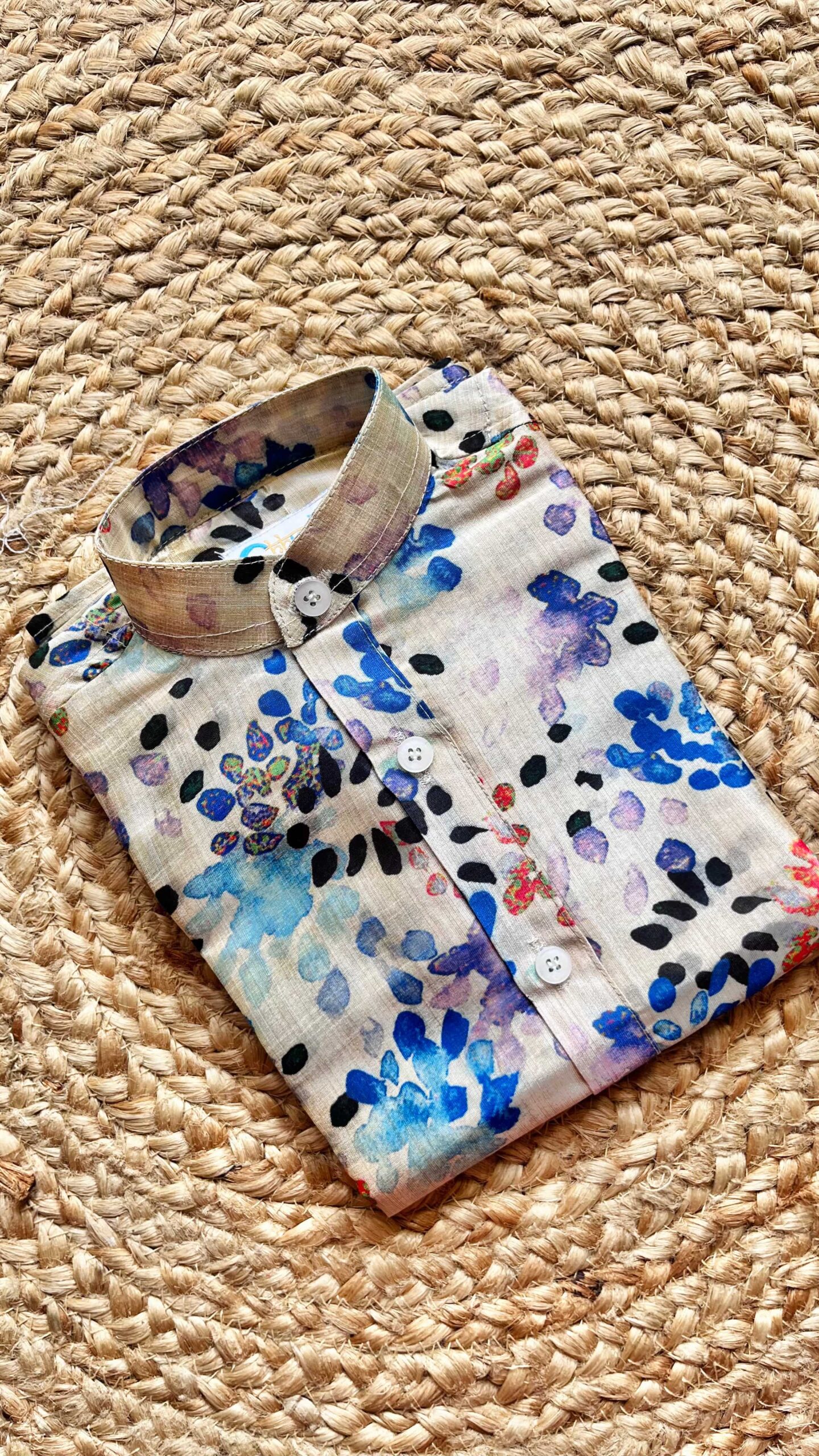 Water color dream silk kurta pyjama - Image 4