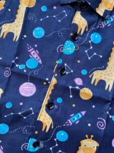 Blue giraffe print coord set - Image 4