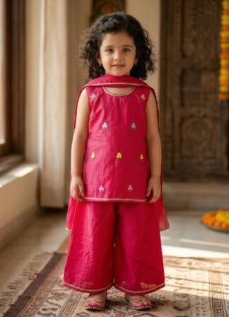 Cherry bloom ethnic set