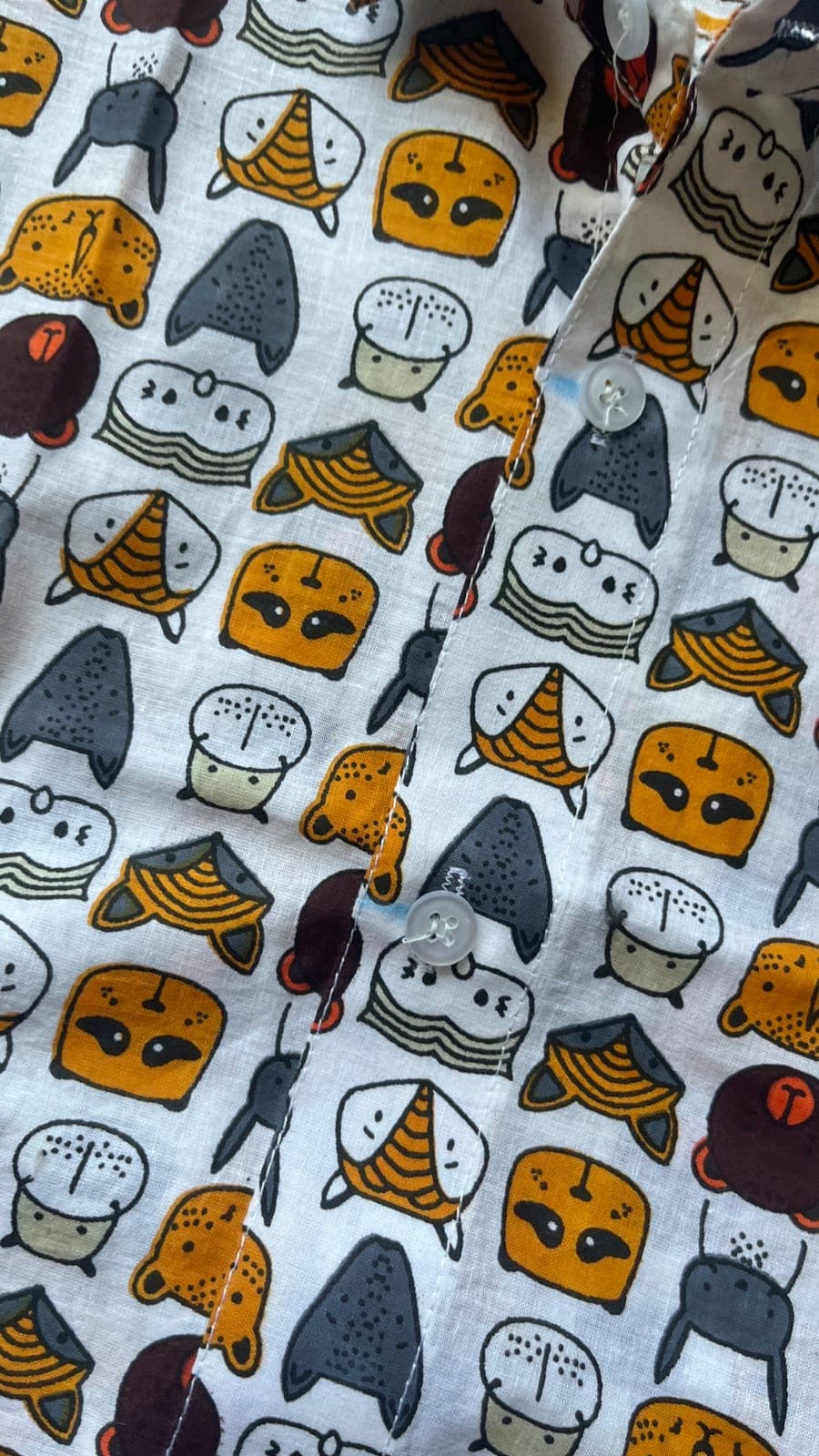 Animal mask print coord set - Image 4