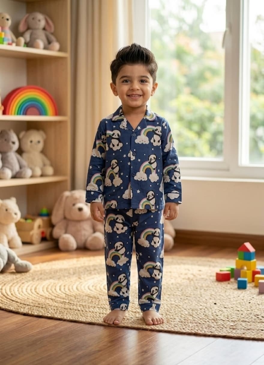 Panda paradise night suit - Image 2