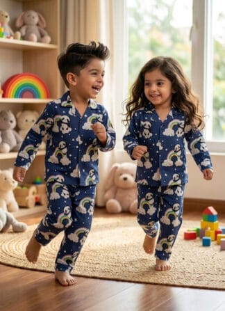 Panda paradise night suit